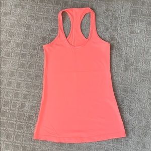 Neon Lululemon Cool Racerback tank